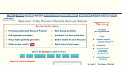 Desktop Screenshot of free-of-blemishes.com